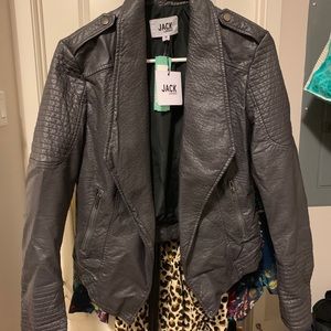 JACK leather moto Jacket